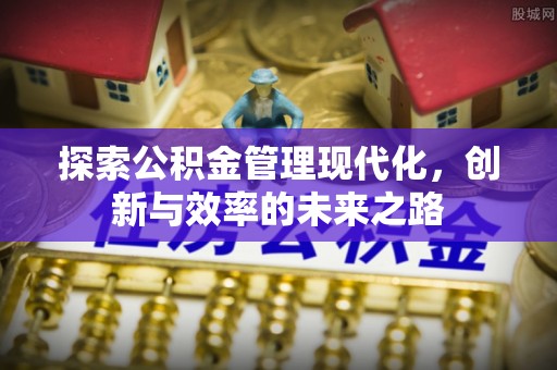 佛坪探索公积金管理现代化，创新与效率的未来之路